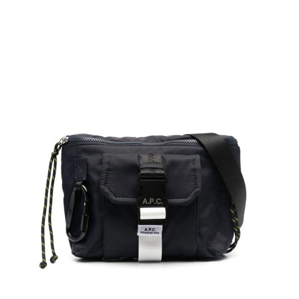 A.P.C. Blue Belt Bags Men